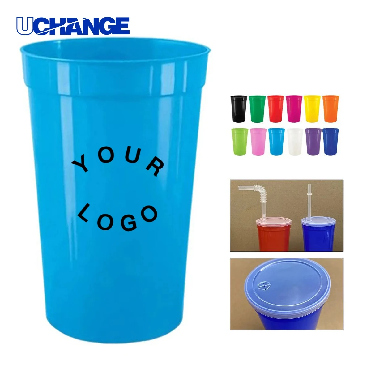 Plastic Stadium Cup 16oz for Festivals and Events 1