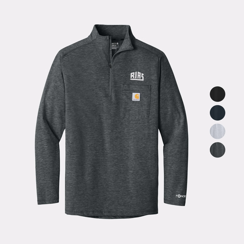 Carhartt Force® 1/4-Zip Long Sleeve T-Shirt