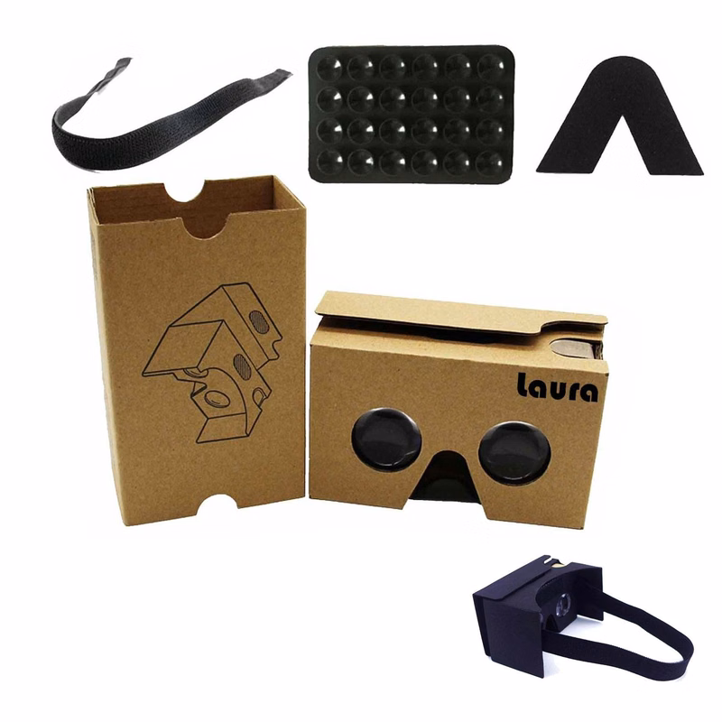 Carton VR Virtual Reality 3D Glasses