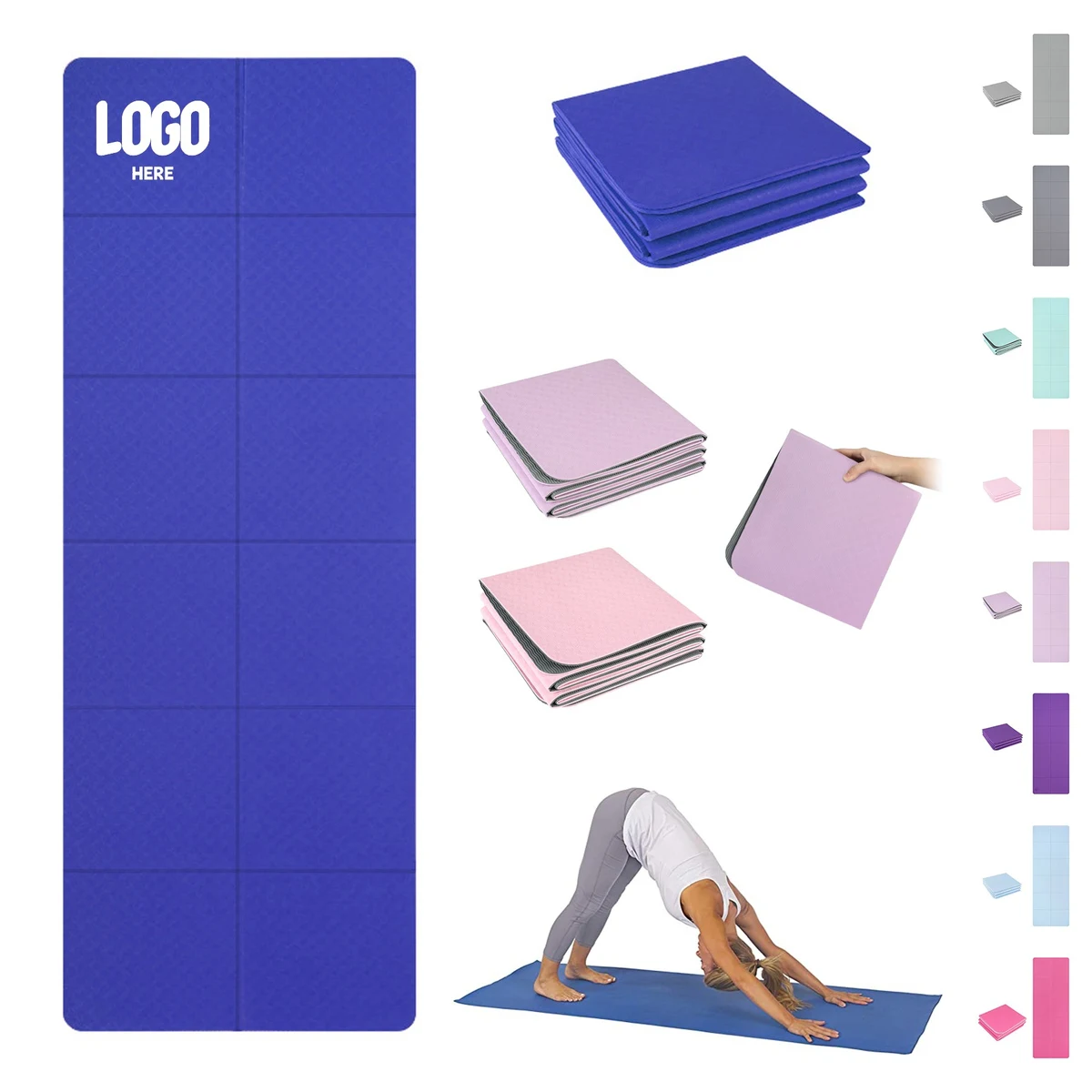 TPE Foldable Yoga Mat 1