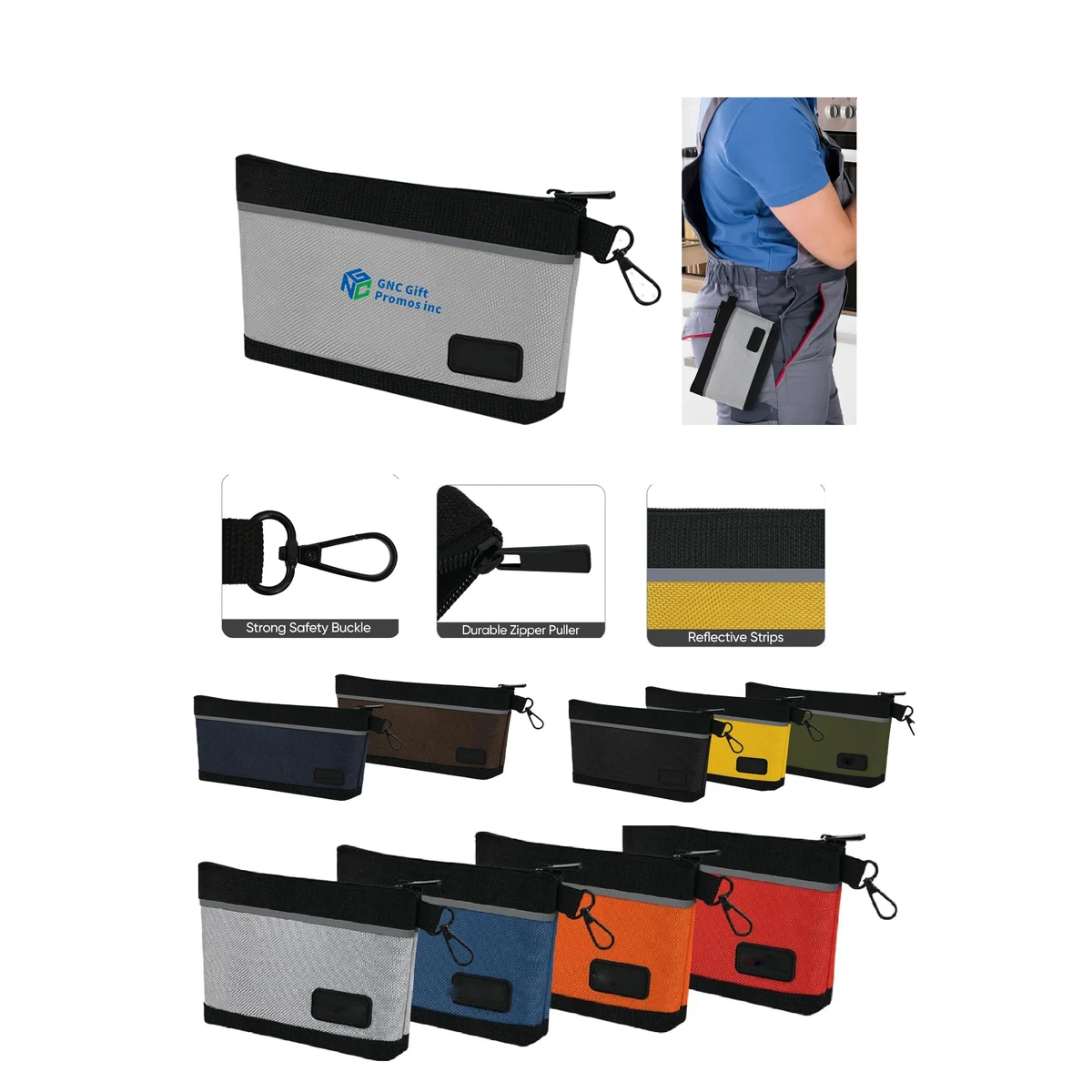 Tool Pouches with Zipper 1