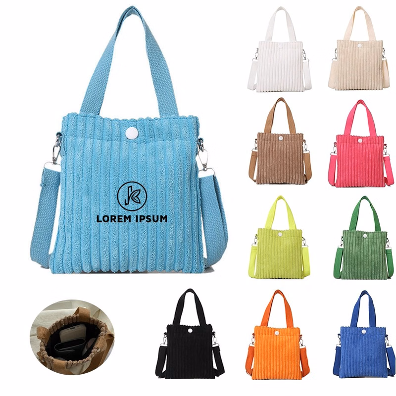 Mini Corduroy Crossbody Handbag