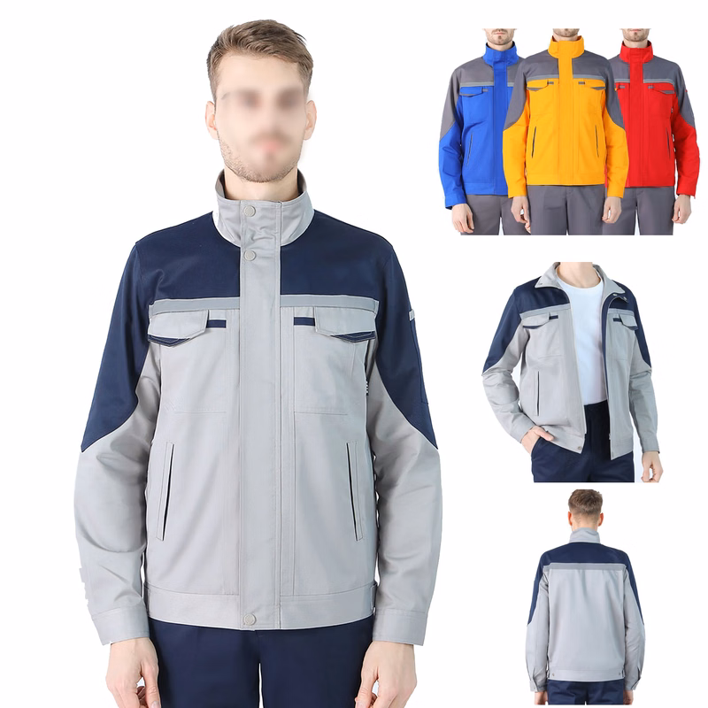 Work Jacket With Reflective strip