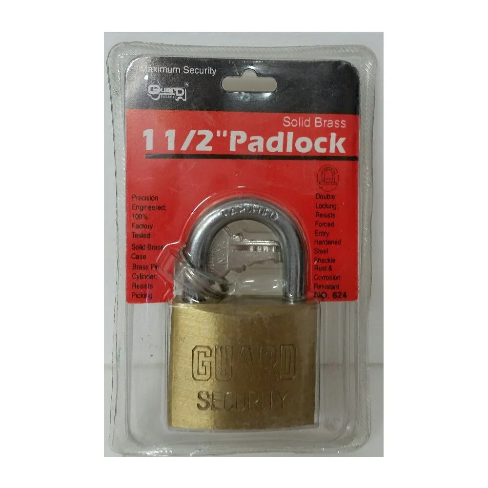 Padlocks - Brass 1.5" 2 Keys 1