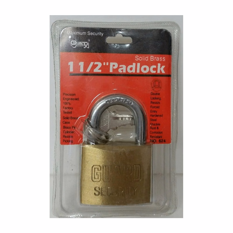 Padlocks - Brass 1.5" 2 Keys