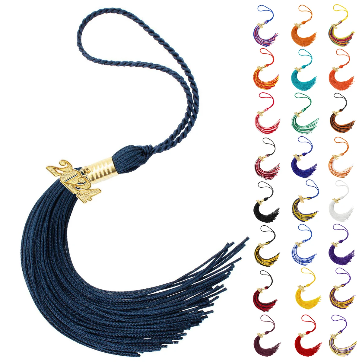 Polyester 10 Graduation Cap Tassel Pendant 1
