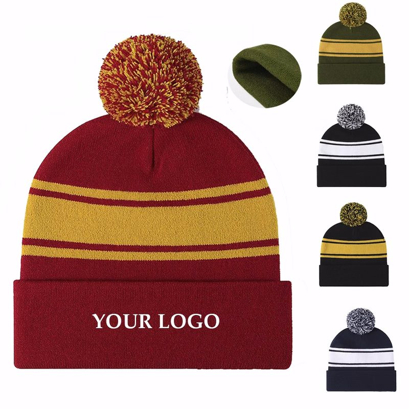 Youth Custom Knit Pom Beanie