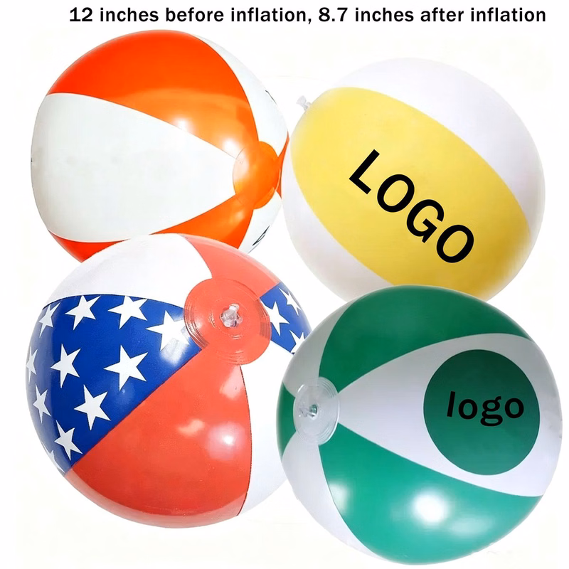 Classic 12 Inch Inflatable Beach Ball