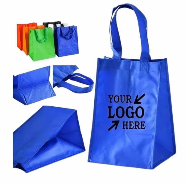 Custom Eco-Friendly Non-Woven Tote Bag with Waterproof Design — Shopping & Events