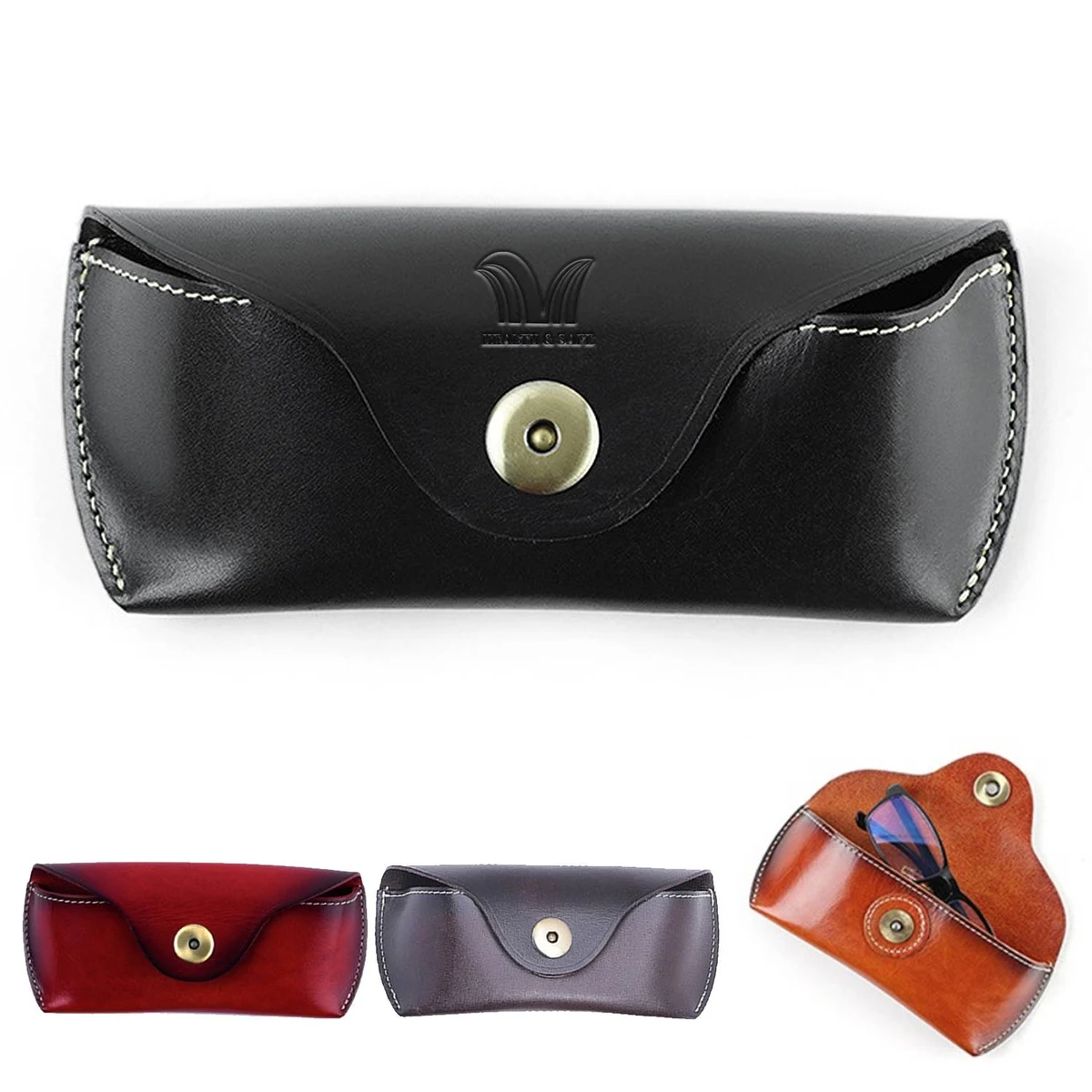 PU Leather Glasses Sorage Case 1
