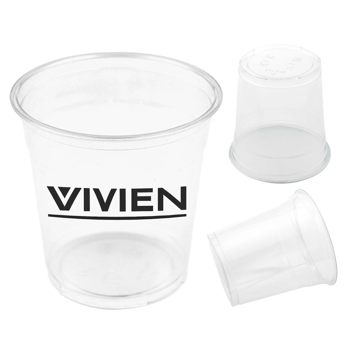 18oz Clear PET Disposable Cup 1