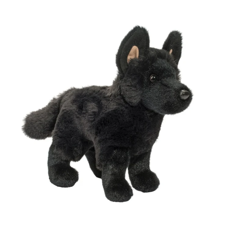 Harko Black German Shepherd Stuffed Animal 1