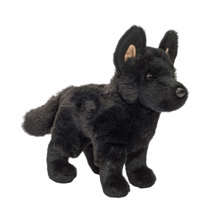 Harko Black German Shepherd Stuffed Animal