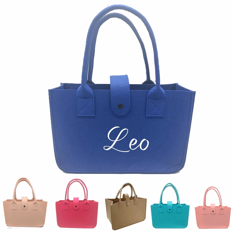 Felt Tote Handheld Bags
