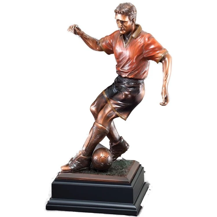 Soccer Resin Sculpture 1