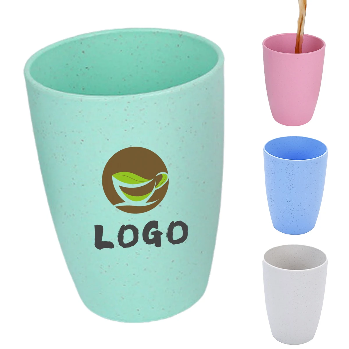 Camping Durable Drinking Cup, custom plastic cup with logo imprint 1