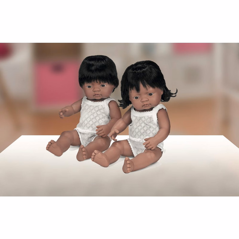 Baby Boy Dolls with Hair - 10M+ 15"