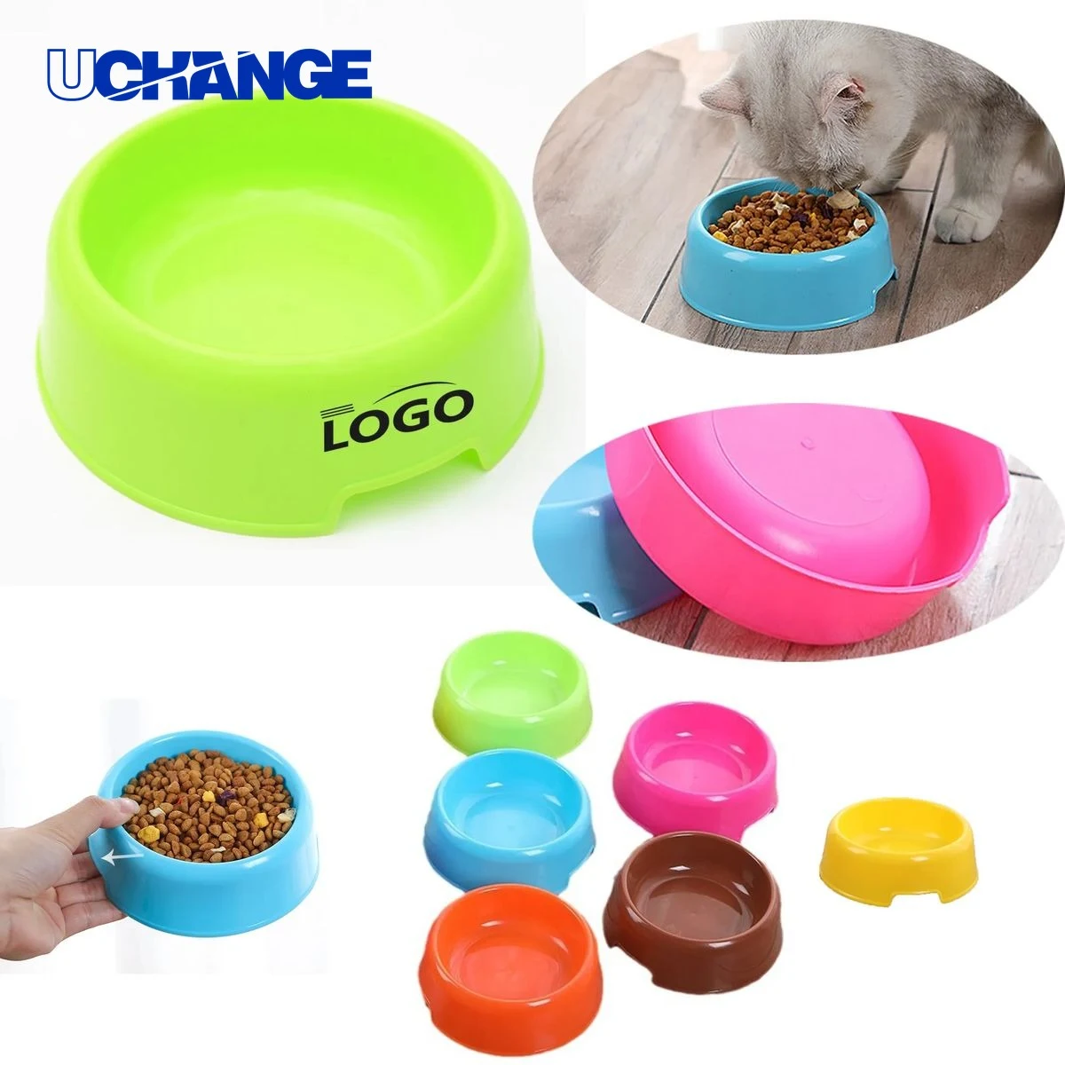 Plastic Dog Feeding Bowl 1