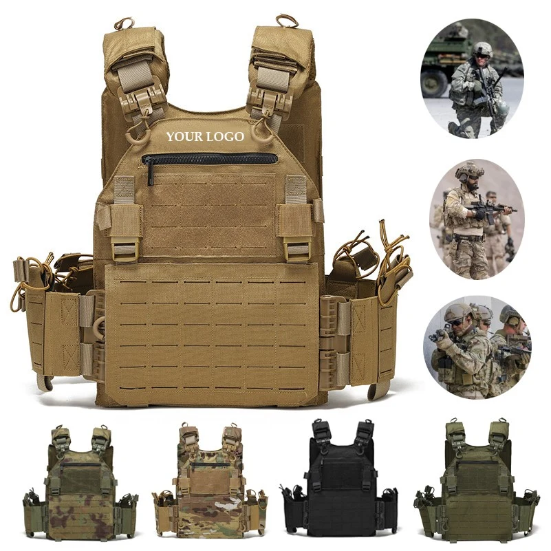 Light Weight Security Tactical Plate Carrier Molle Vest Armour Vests 1