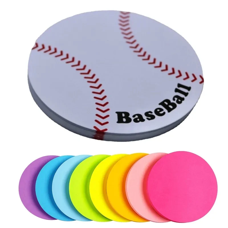 Circle Shaped Sticky Note Pads 1