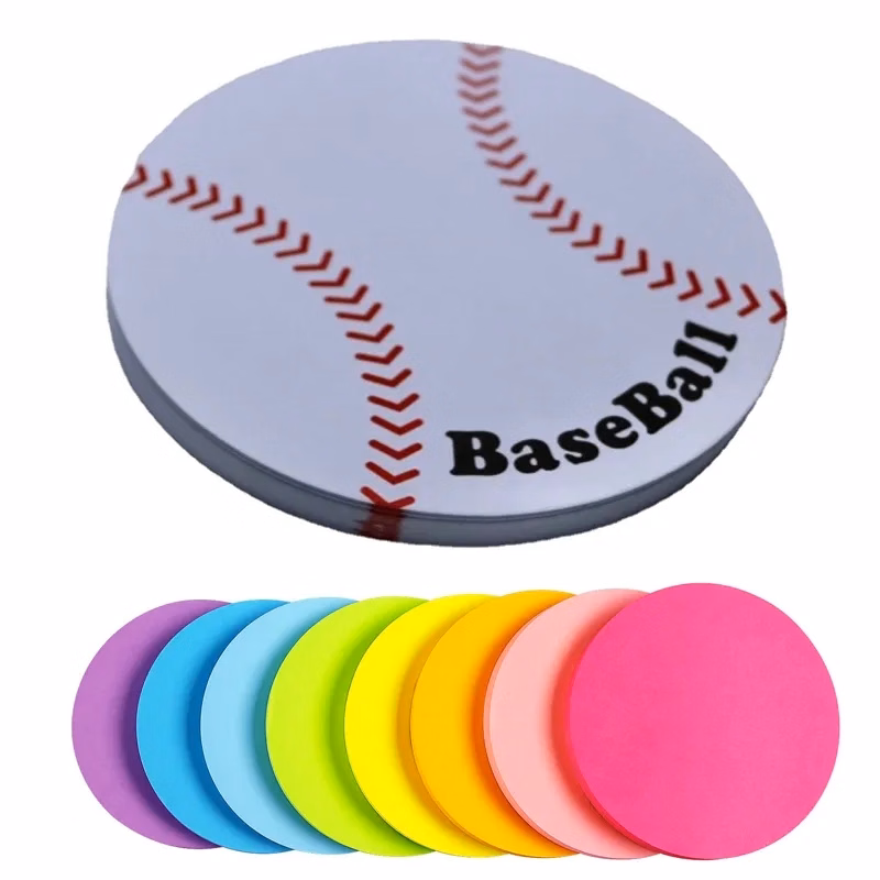 Circle Shaped Sticky Note Pads