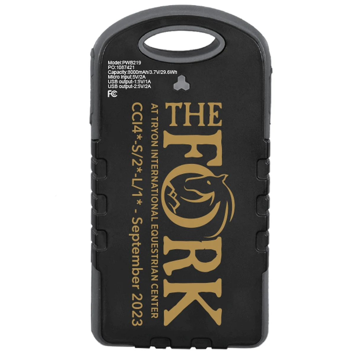 8,000 mAh Water Resistant Solar Power Bank 1