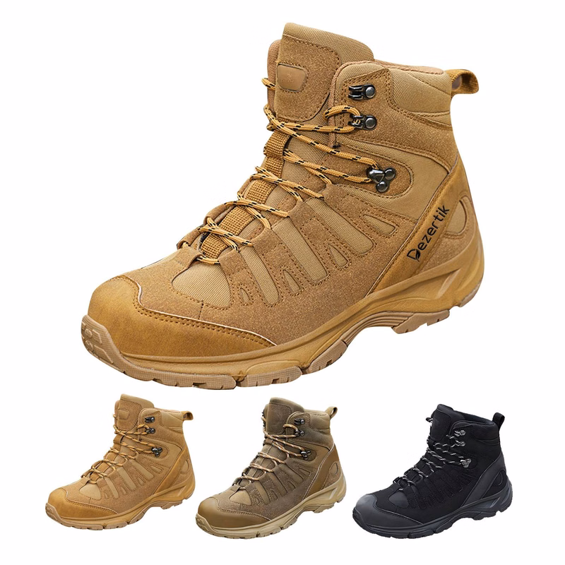 High-top waterproof Martin boots for outdoor climbing