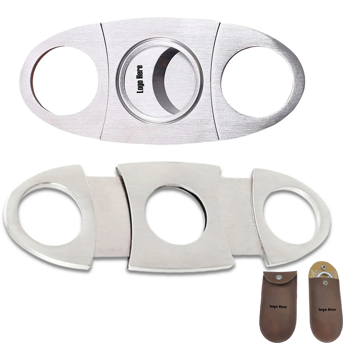 Cigar Cutter Stainless Steel Double Cut Blade 1