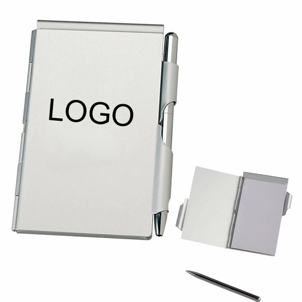 Aluminum Jotter with Pen
