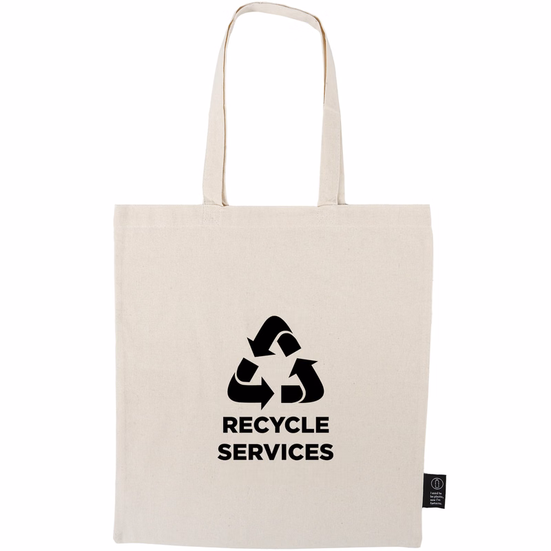 Savannah Cycle 4.5 oz Recycled Cotton Tote