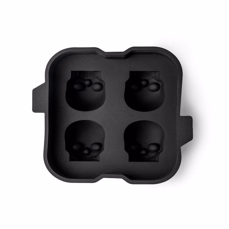 Skull Silicone Ice Trays - 4 per Tray