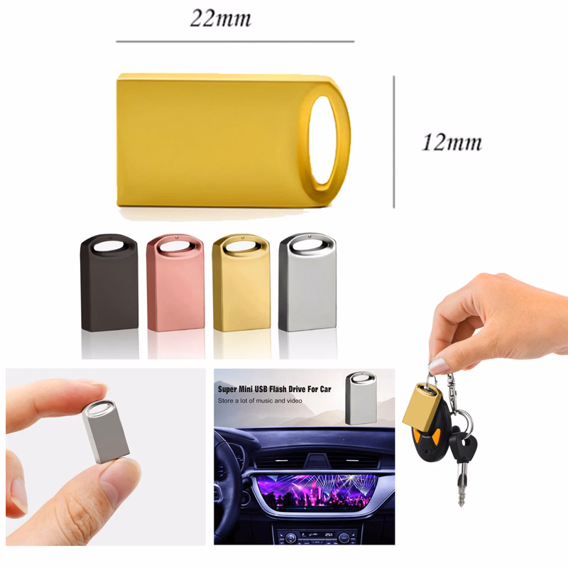 8GB USB Flash Drives Car Mini U Disk