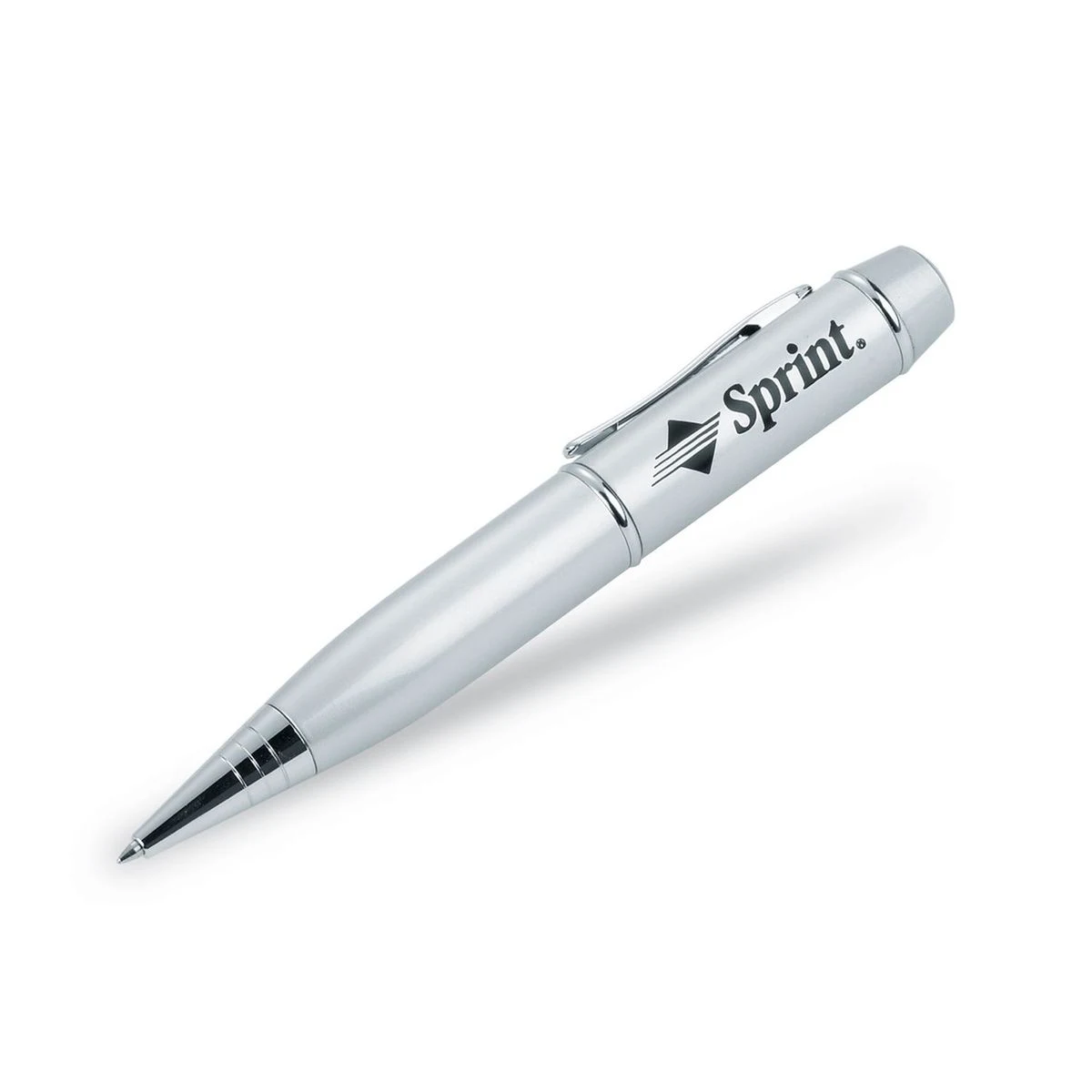 Smooth USB Pen w/ Key Chain (64 MB) 1