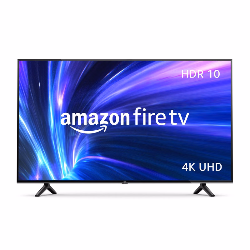 Amazon Fire TV 50" 4-Series, 4K UHD smart TV with Alexa Voice Remote Enhanced, stream live TV wit...
