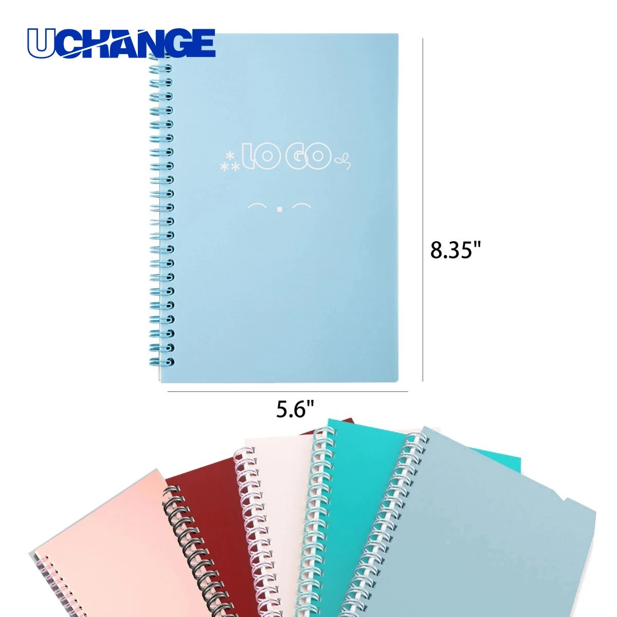 A5 Coil Notebook Journal with PVC Cover 1