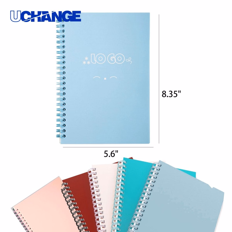 A5 Coil Notebook Journal with PVC Cover