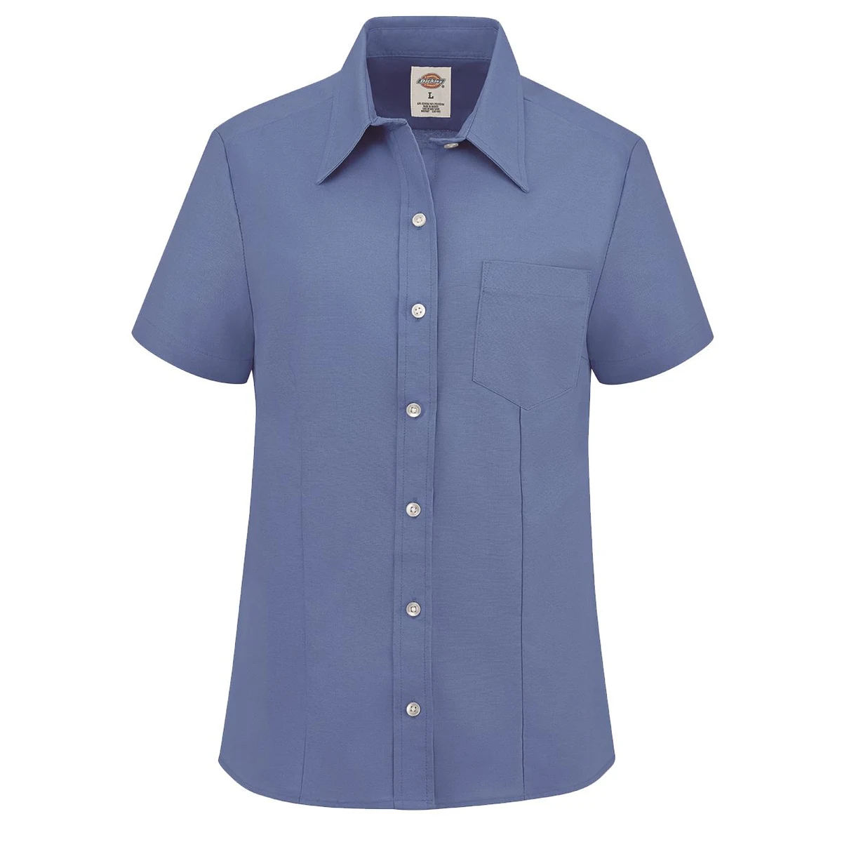 Women's Short Sleeve Stretch Oxford Shirt - S254 1