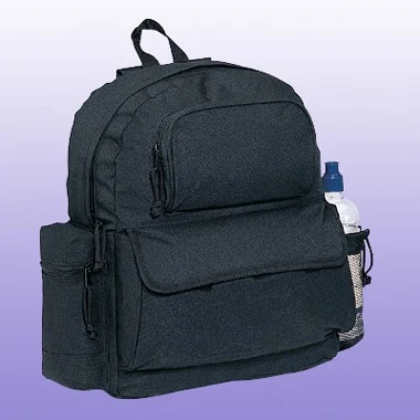 BACKPACK WITH BOTTLE HOLDER 1
