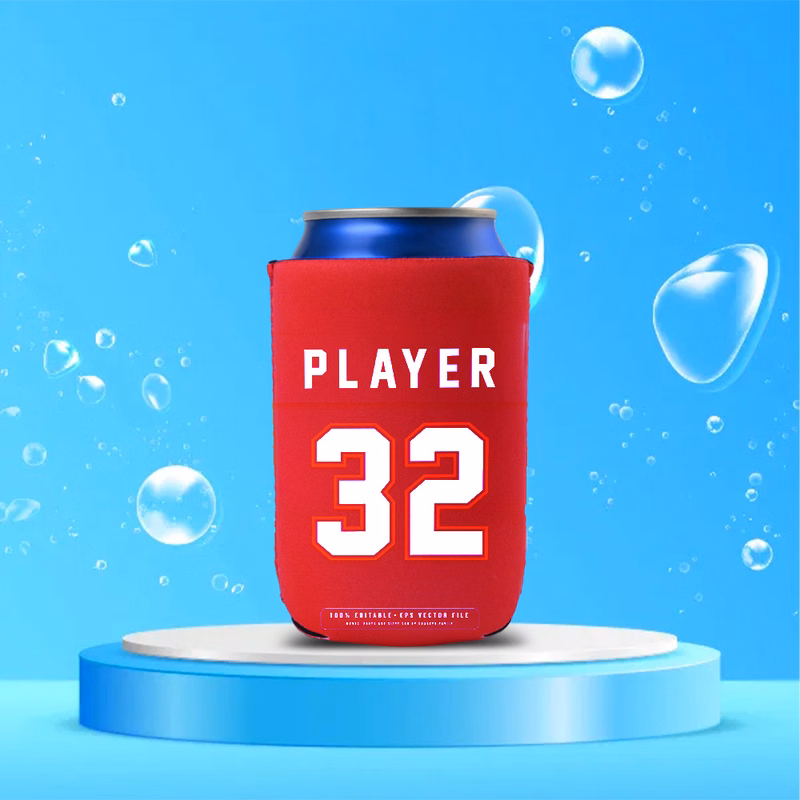 Sublimation Neoprene Magnetic Can Coolers