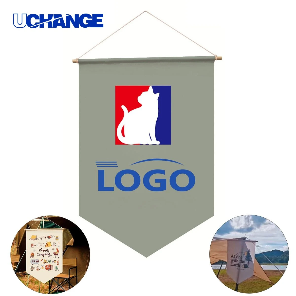 Hanging Flag for Indoor Outdoor Display 1