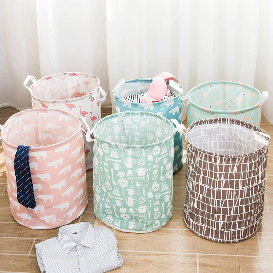 Drawstring Clothes Hamper 1