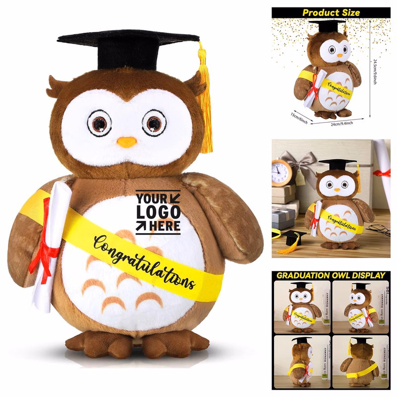 Graduation Stuffed Animal Toy