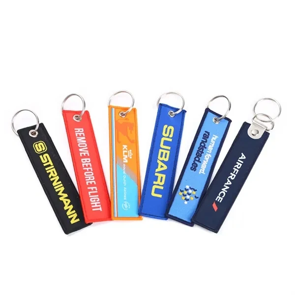 Custom Flight Jet Tag Keychain for Luggage 1