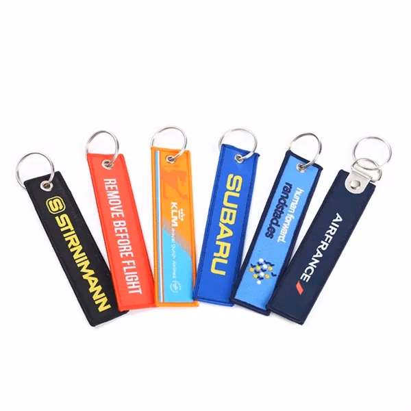 Custom Flight Jet Tag Keychain for Luggage
