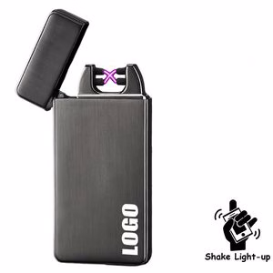 Innovative Shaking Light Up Electric Arc Lighter With USB Charging