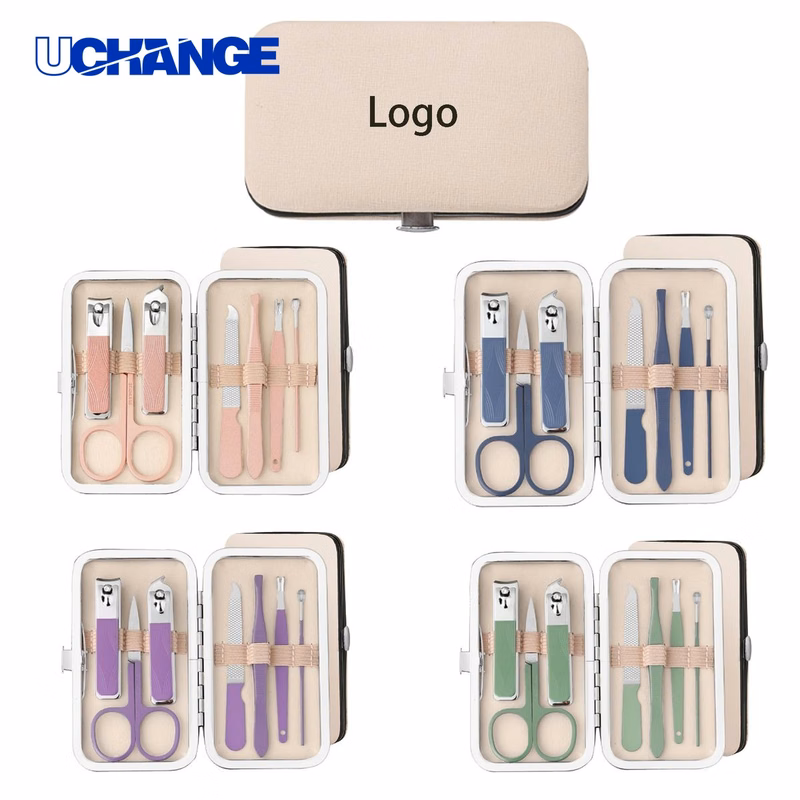 7-in-1 Custom Stainless Steel Manicure Nail Clipper Kit