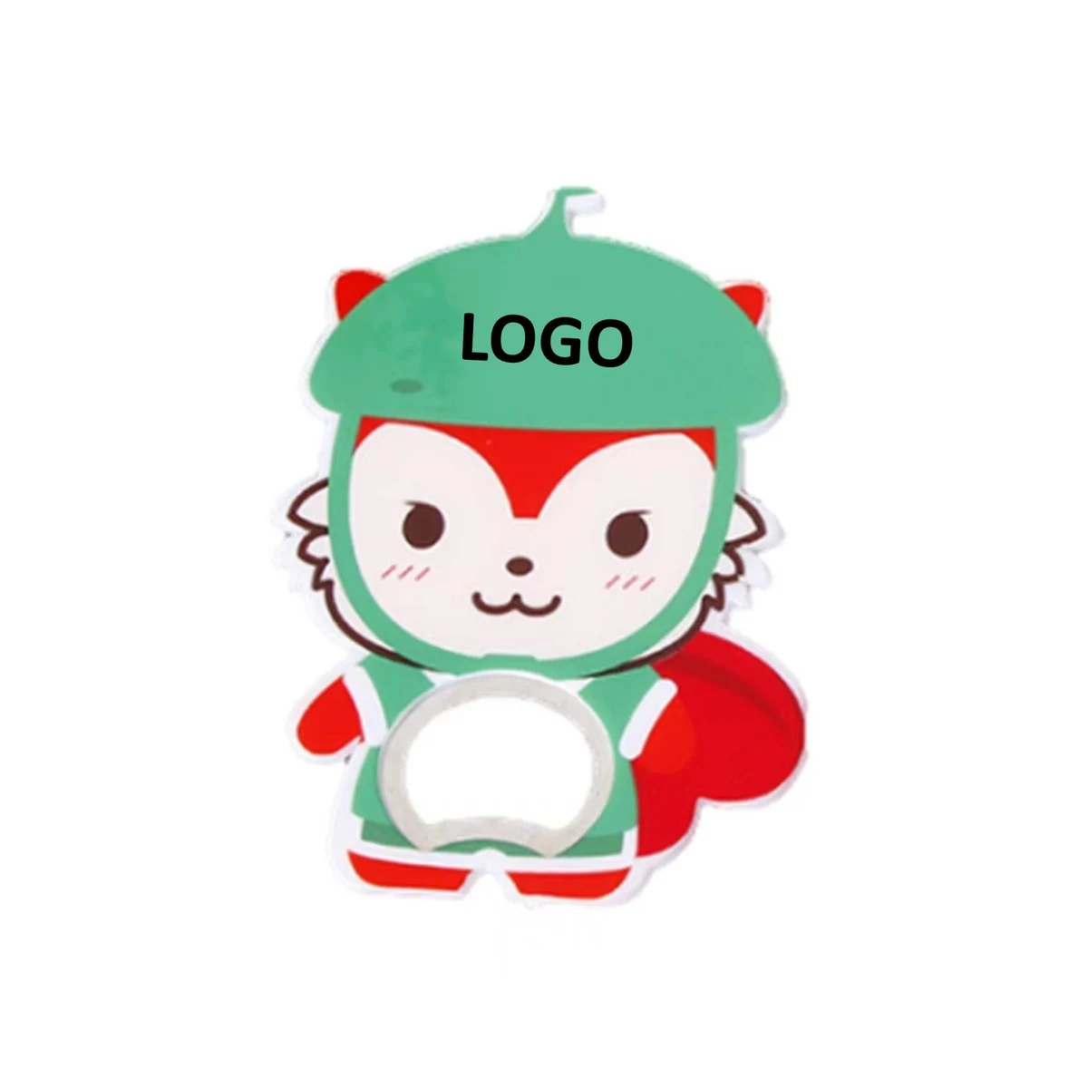 Squirrel Shape Magnetic Bottle Opener 1
