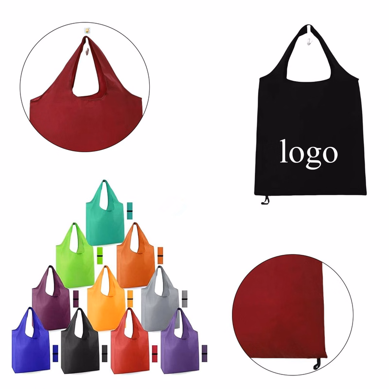 Daily Foldable Polyester Grocery Carry Bag