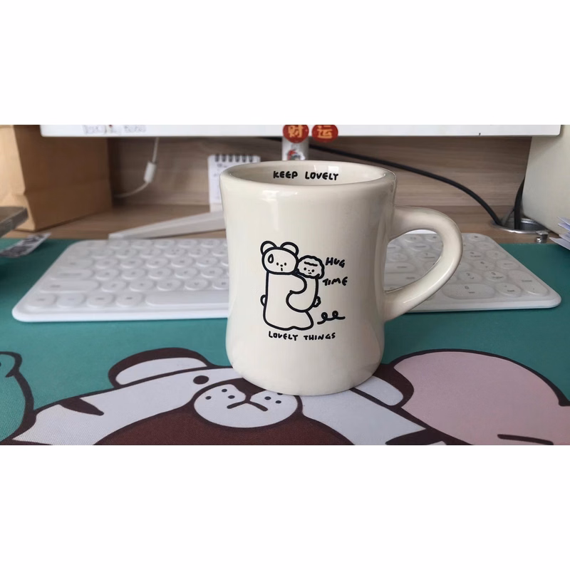 Thick Wall Waisted Ceramic Mug