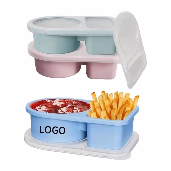 Silicone sauce container